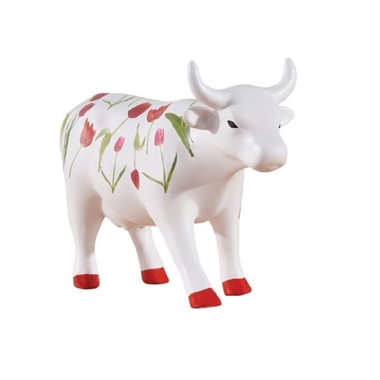 CowParade - Tulip Cow, Medium